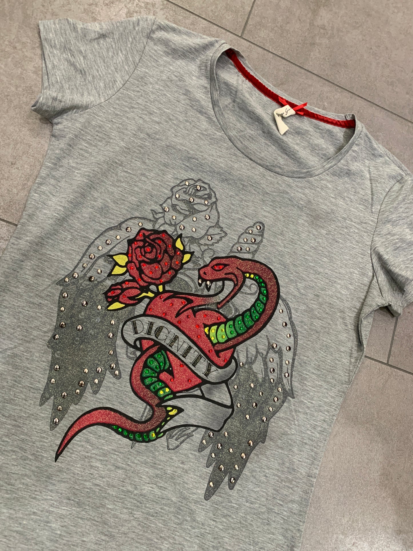 Dignity graues T-Shirt M