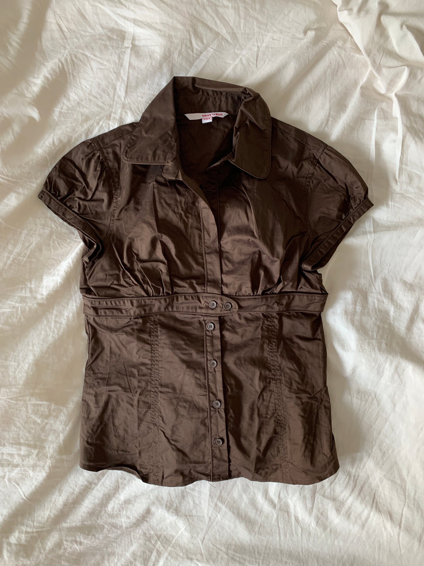 Braune Bluse S/M