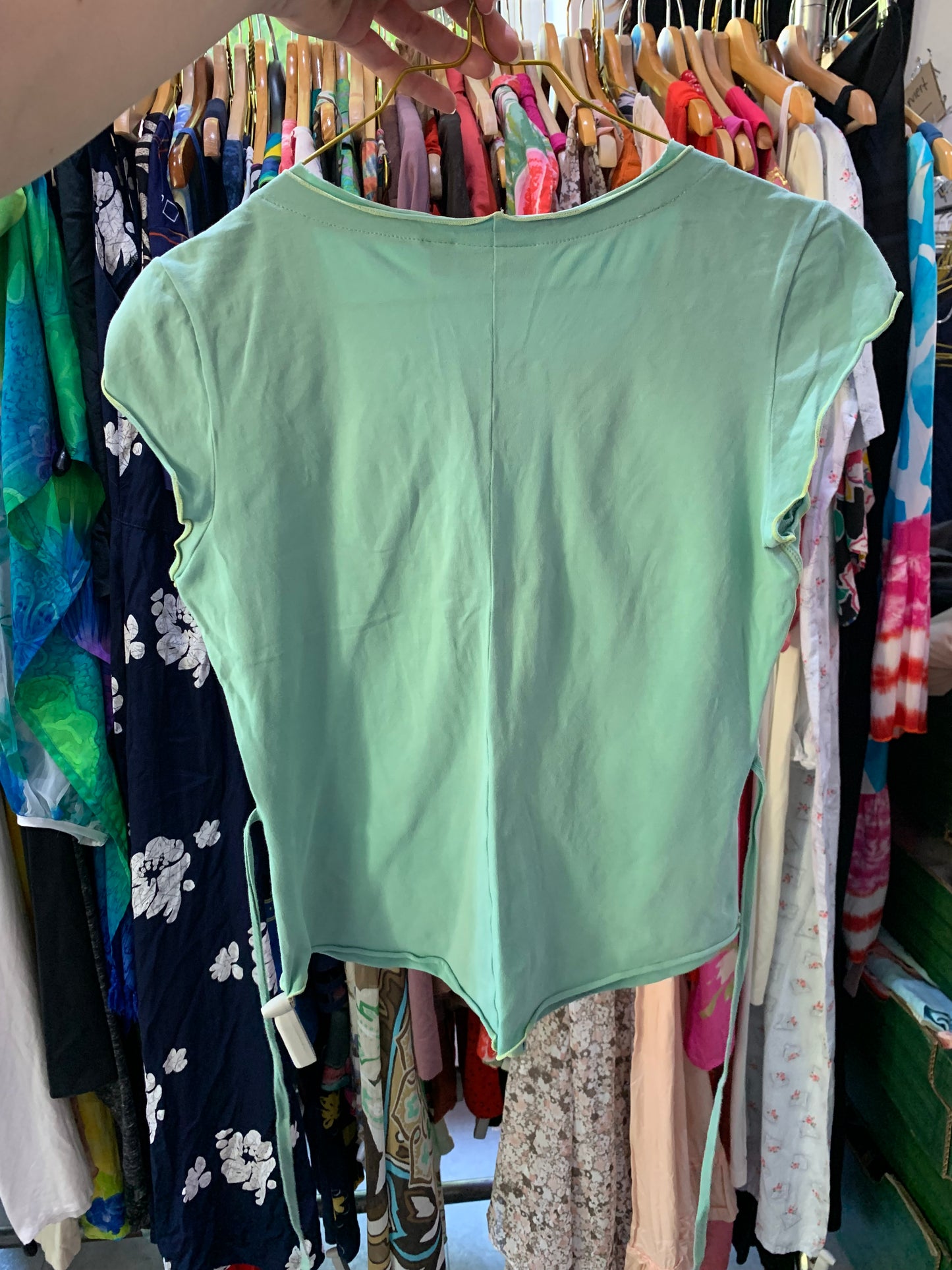 Y2K mint Mexx Top S