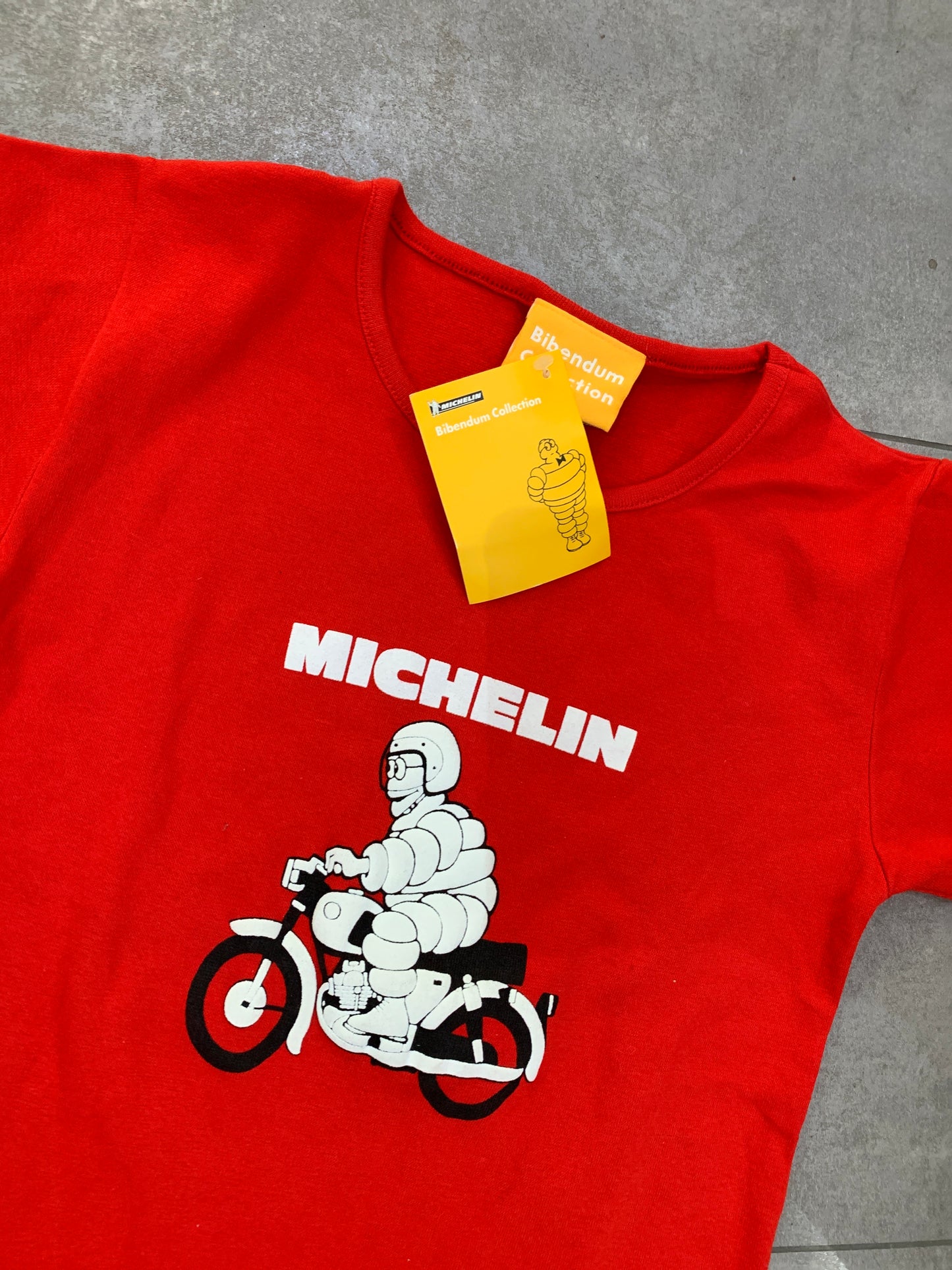 Vintage Michelin rotes T-shirt XS