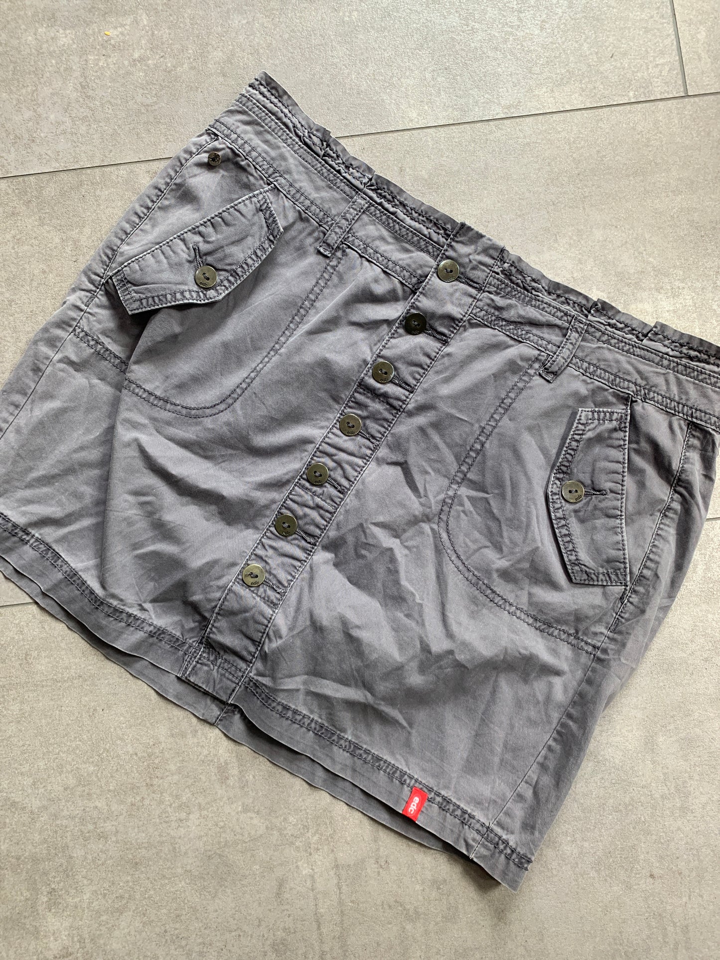 Esprit Grau Rock Y2k M