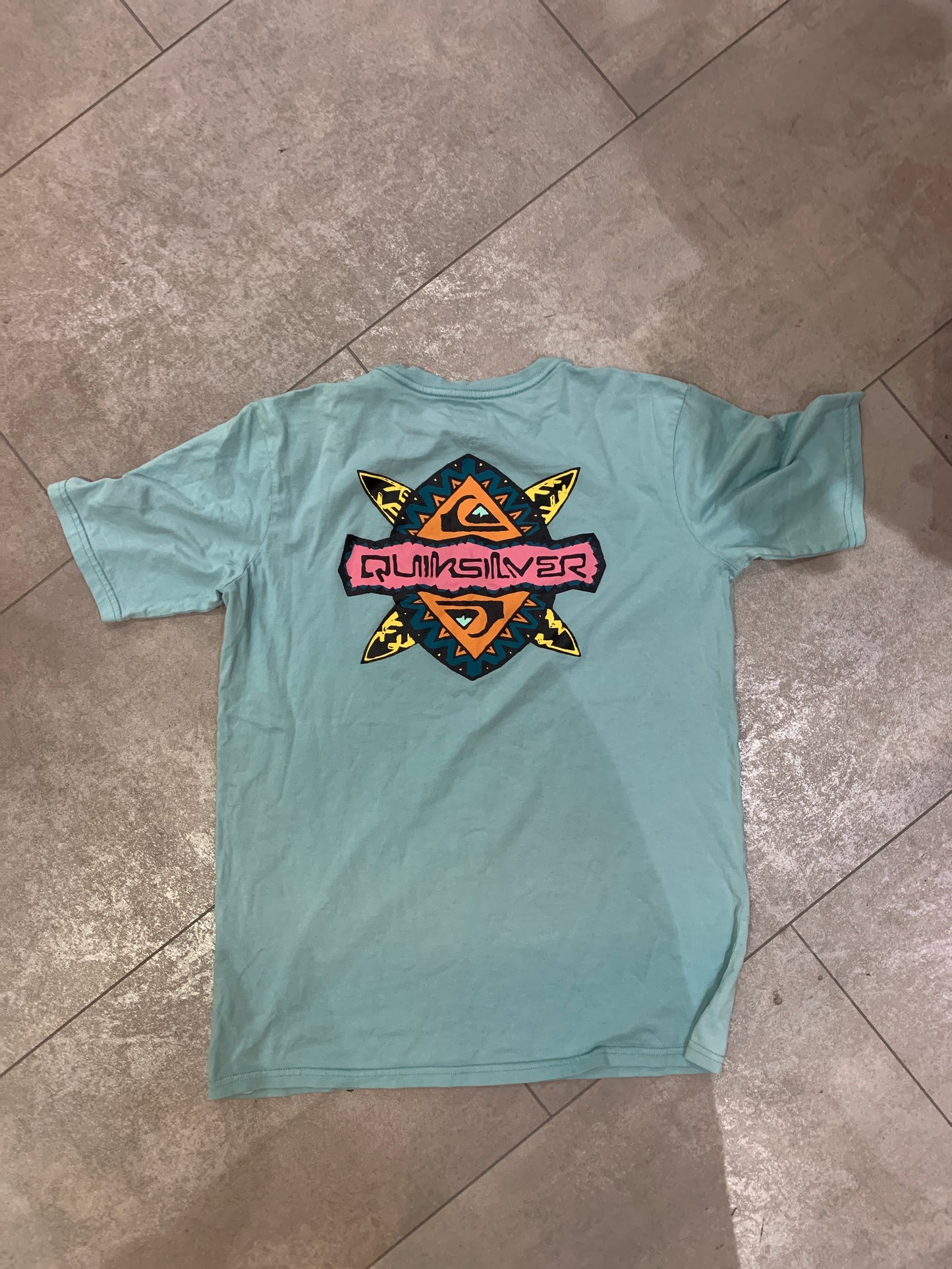 Türkis Quiksilver T-shirt M