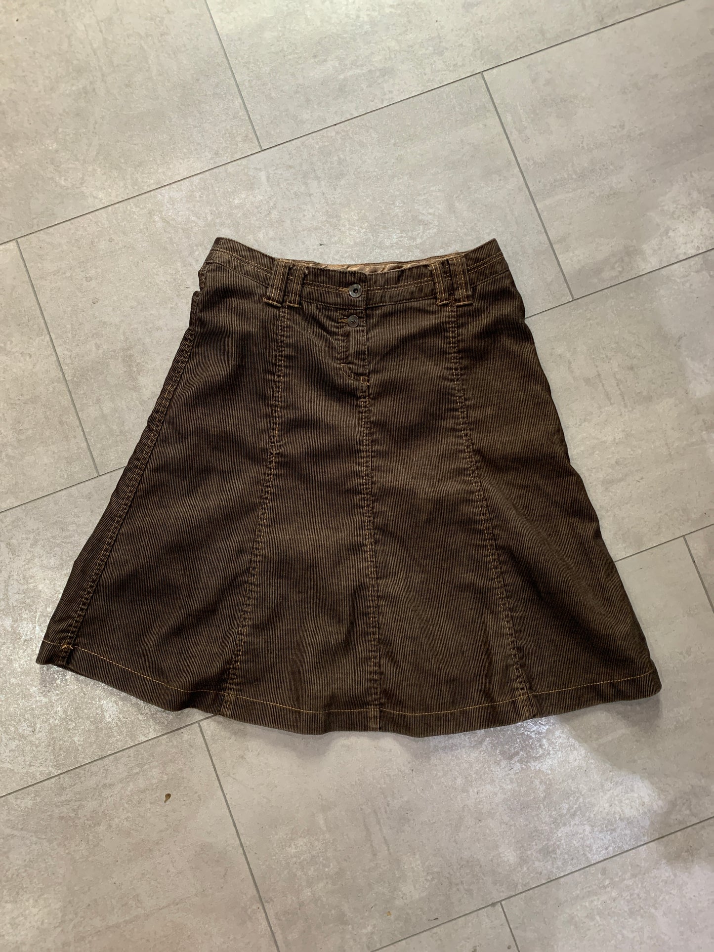 Brauner Esprit Cord Rock S