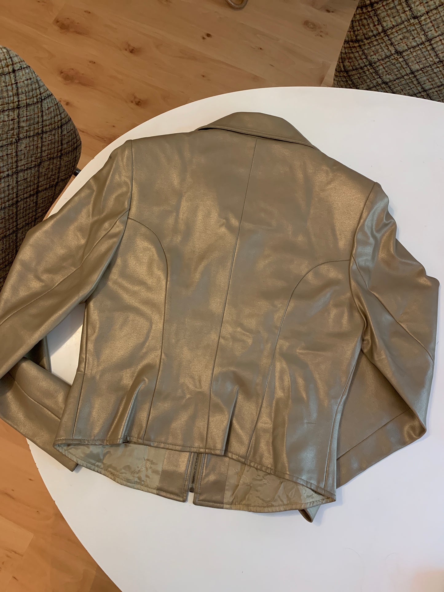 Shiny Fake Leder Nicowa Jacke S