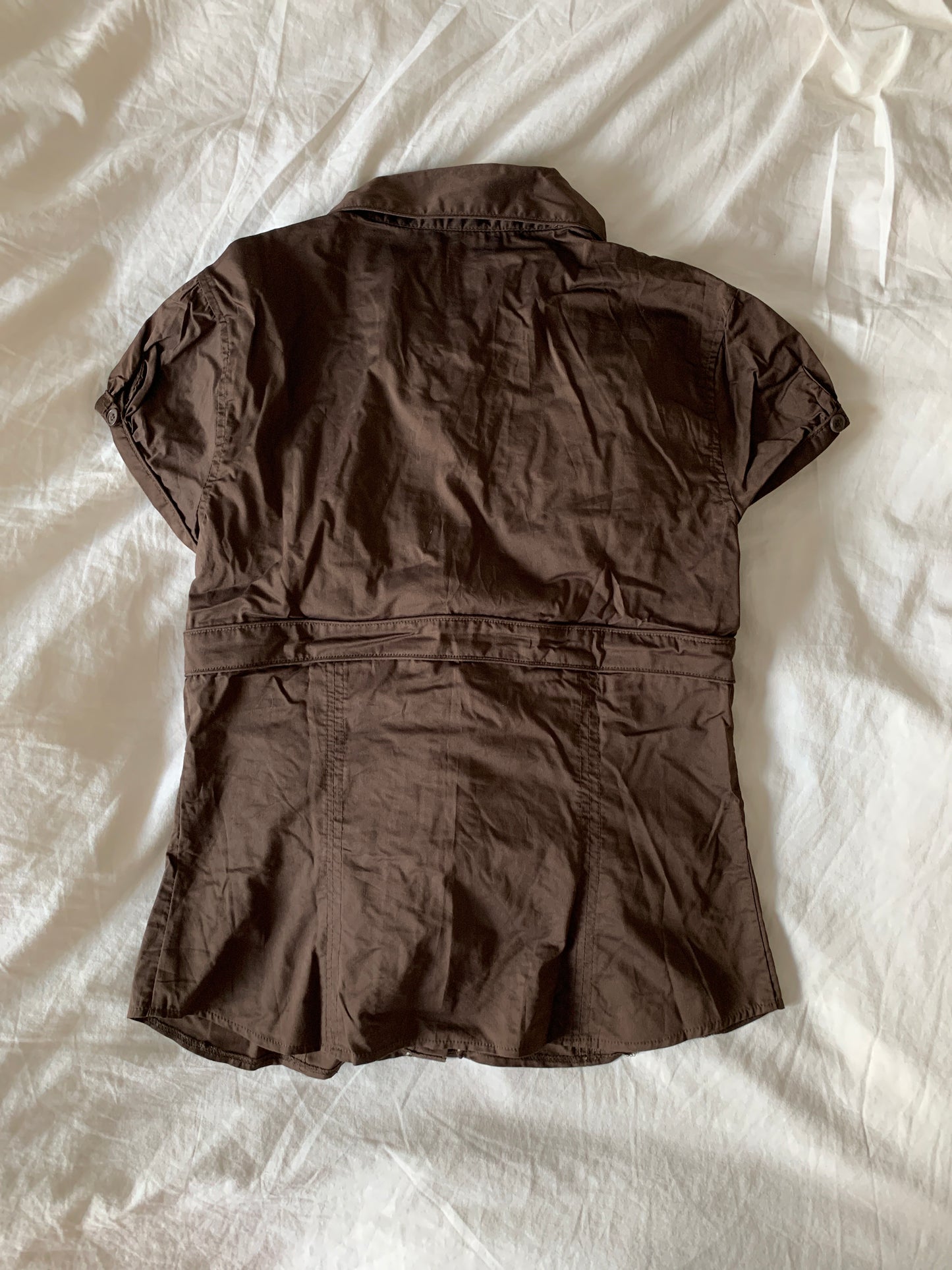 Braune Bluse S/M