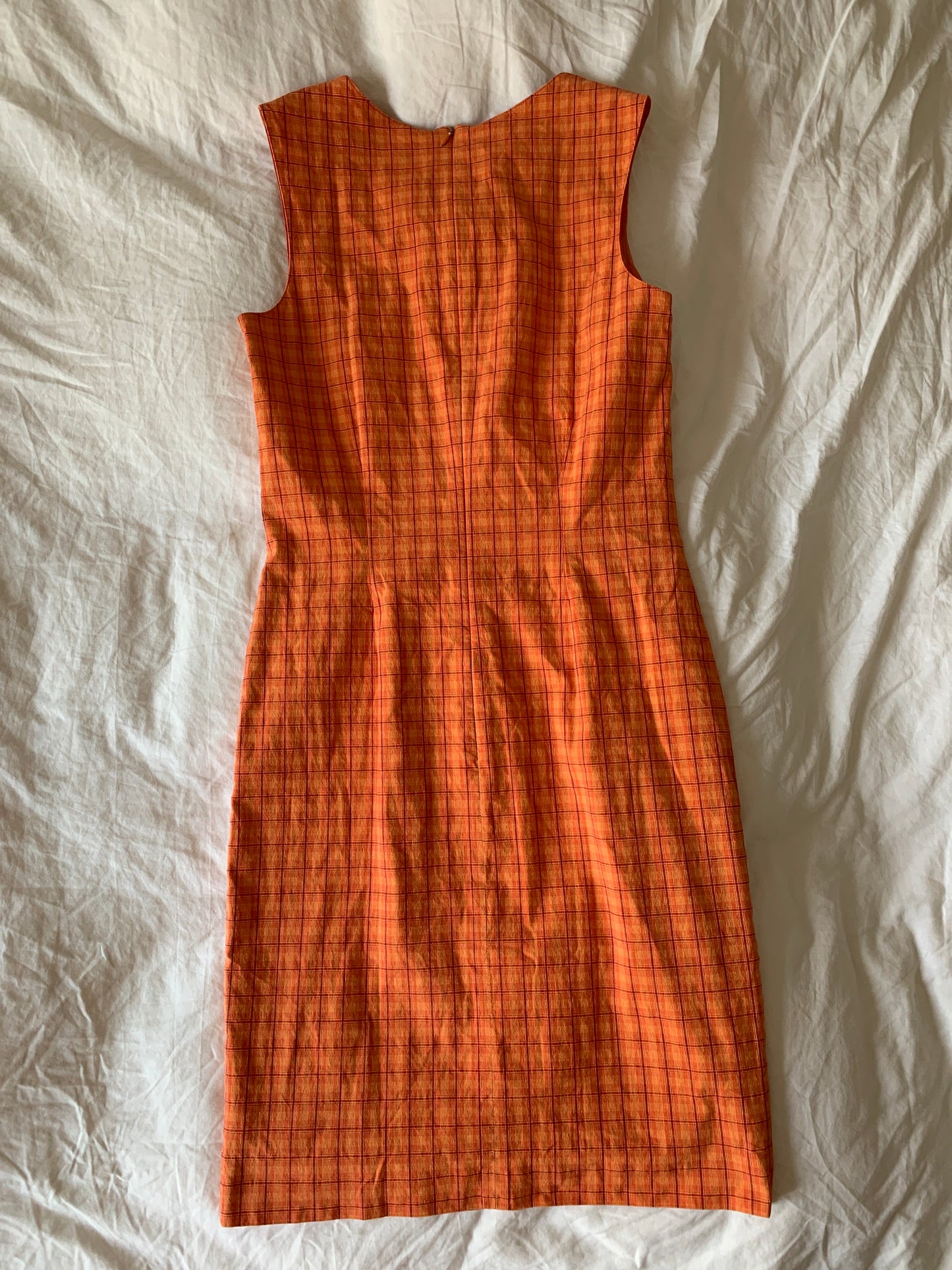 Vintage Orange Kleid S