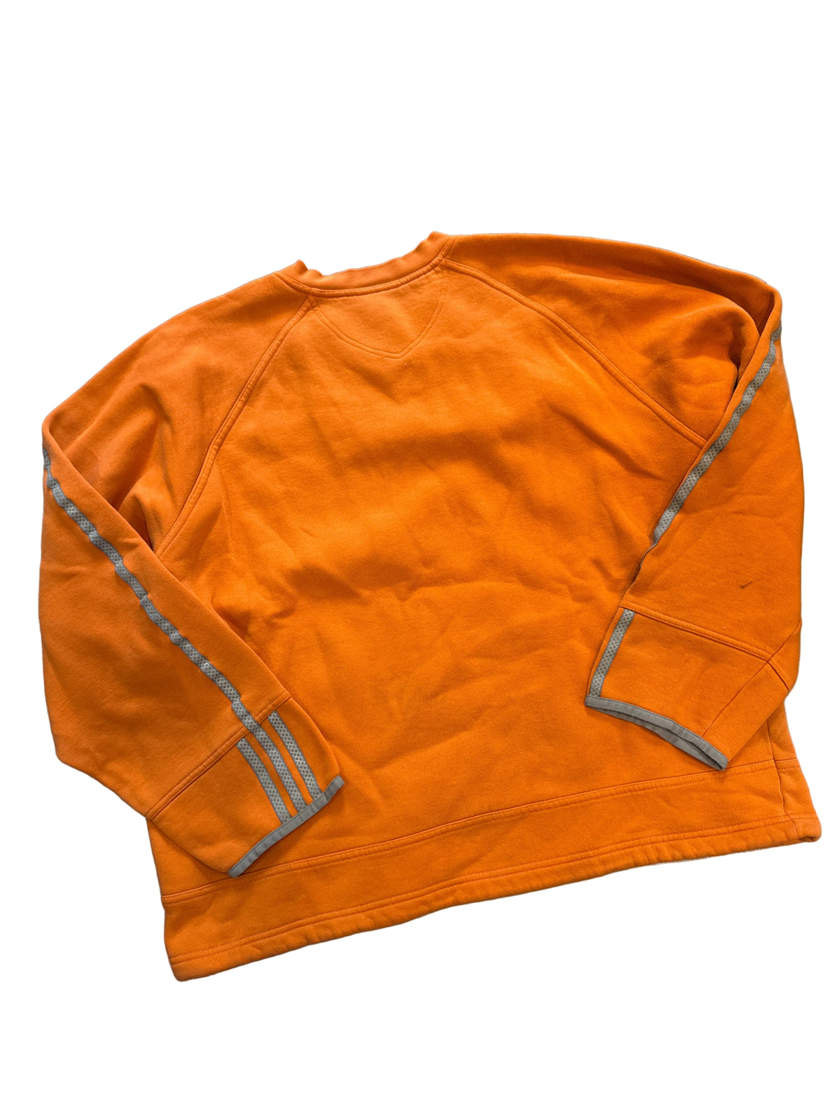 Vintage orange Adidas Sweater M