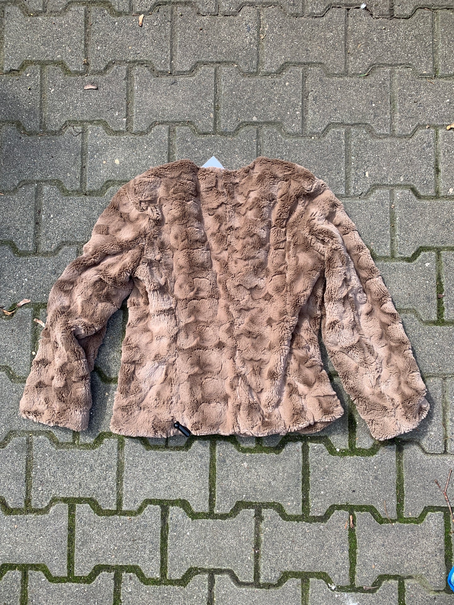 Braune Esprit Teddyjacke M
