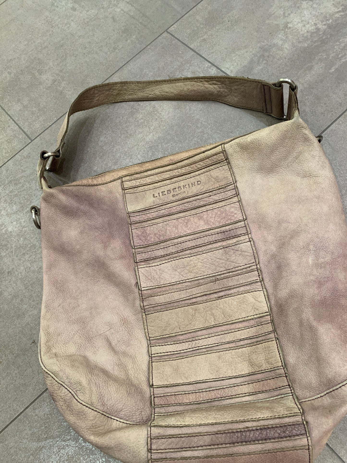 Liebeskind Ledertasche Beige