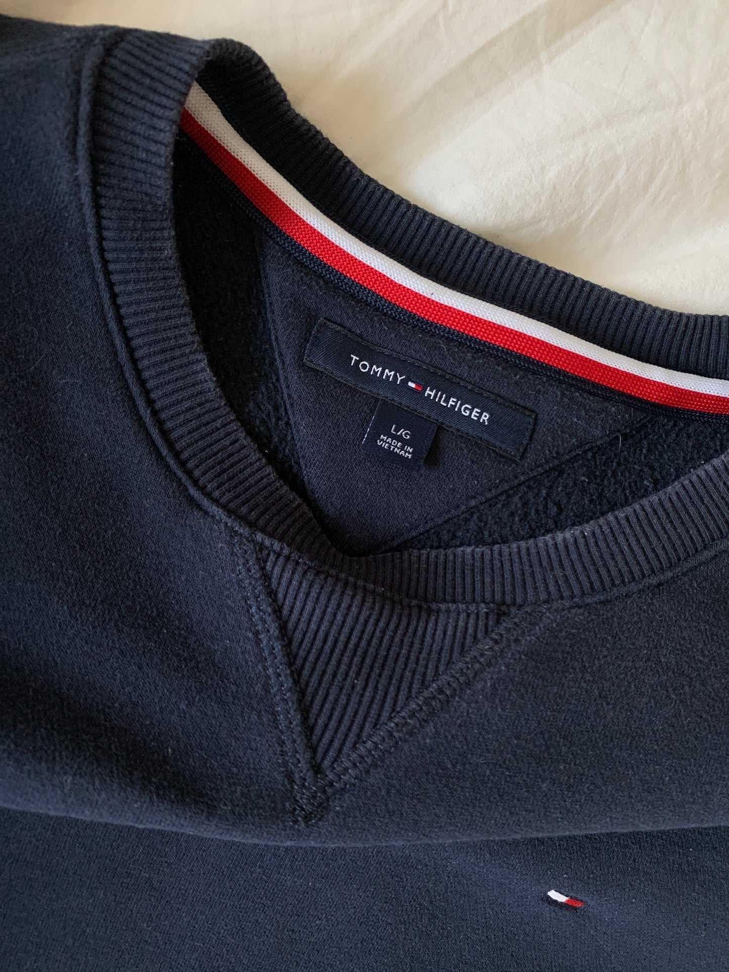 Navy Tommy Hilfiger Pullover L