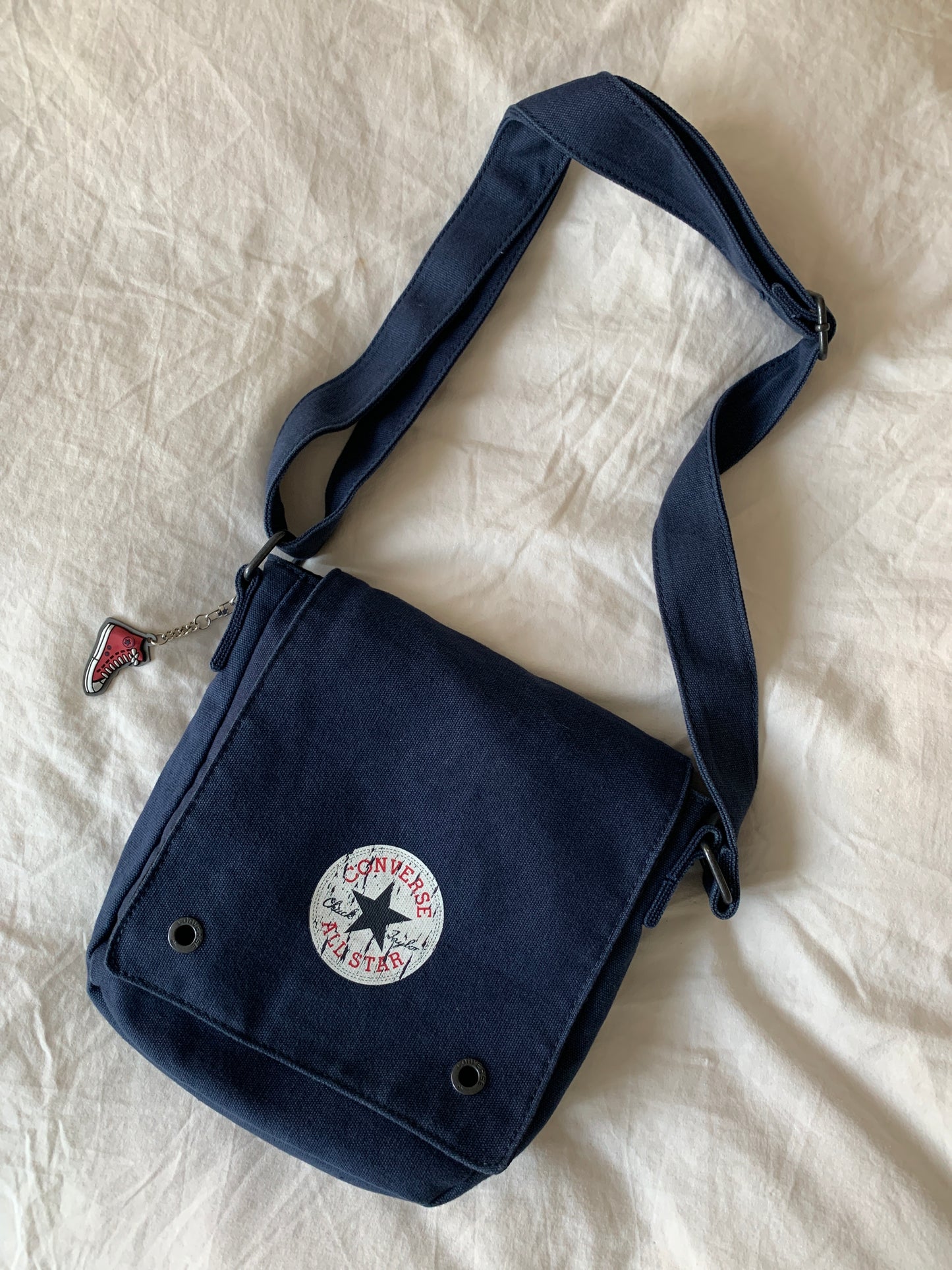 Converse blaue kleine Tasche