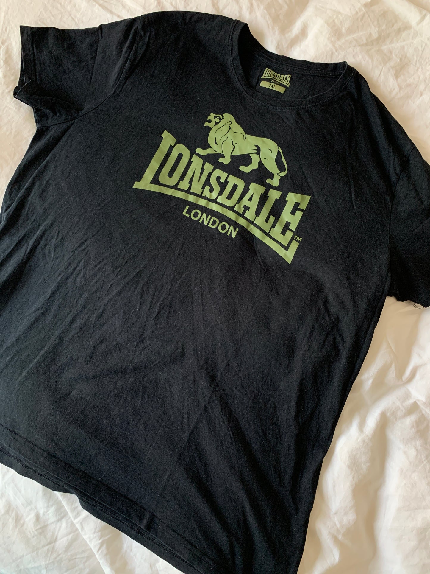 Schwarzes Lonsdale T-shirt XXL