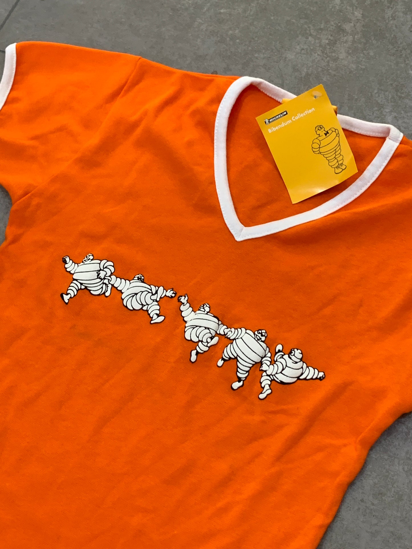 Michelin orange T-shirt XS