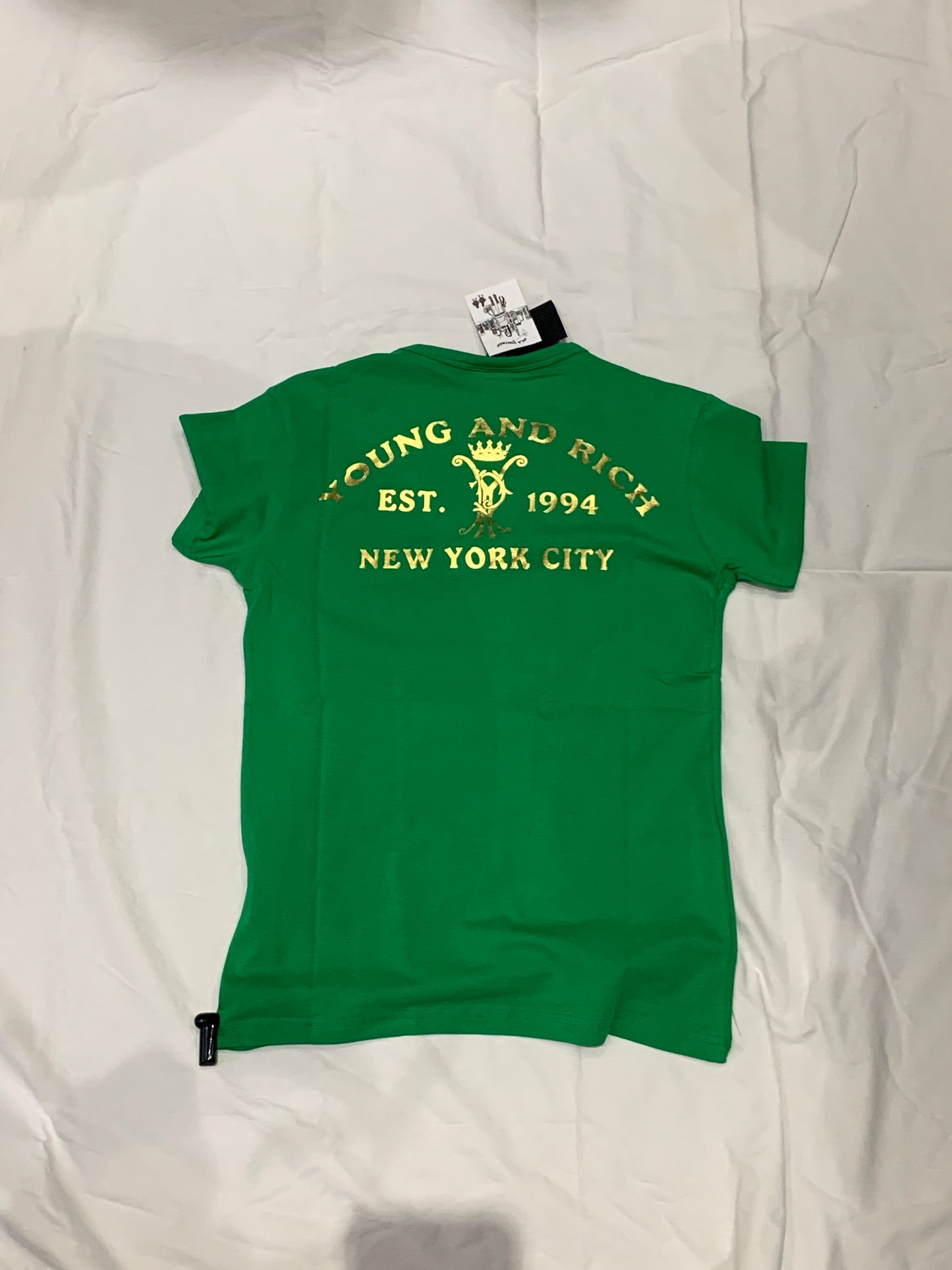Young &Rich grünes T-shirt M