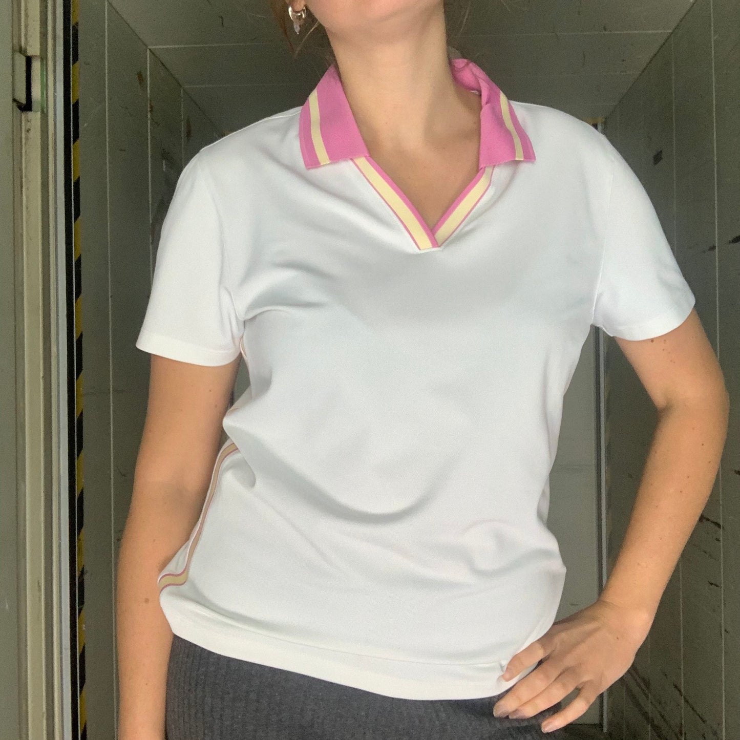 Vintage White Callaway Golf T-shirt- M/L