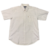 Vintage Checkered Polo Ralph Lauren Shirt 90s - XXL
