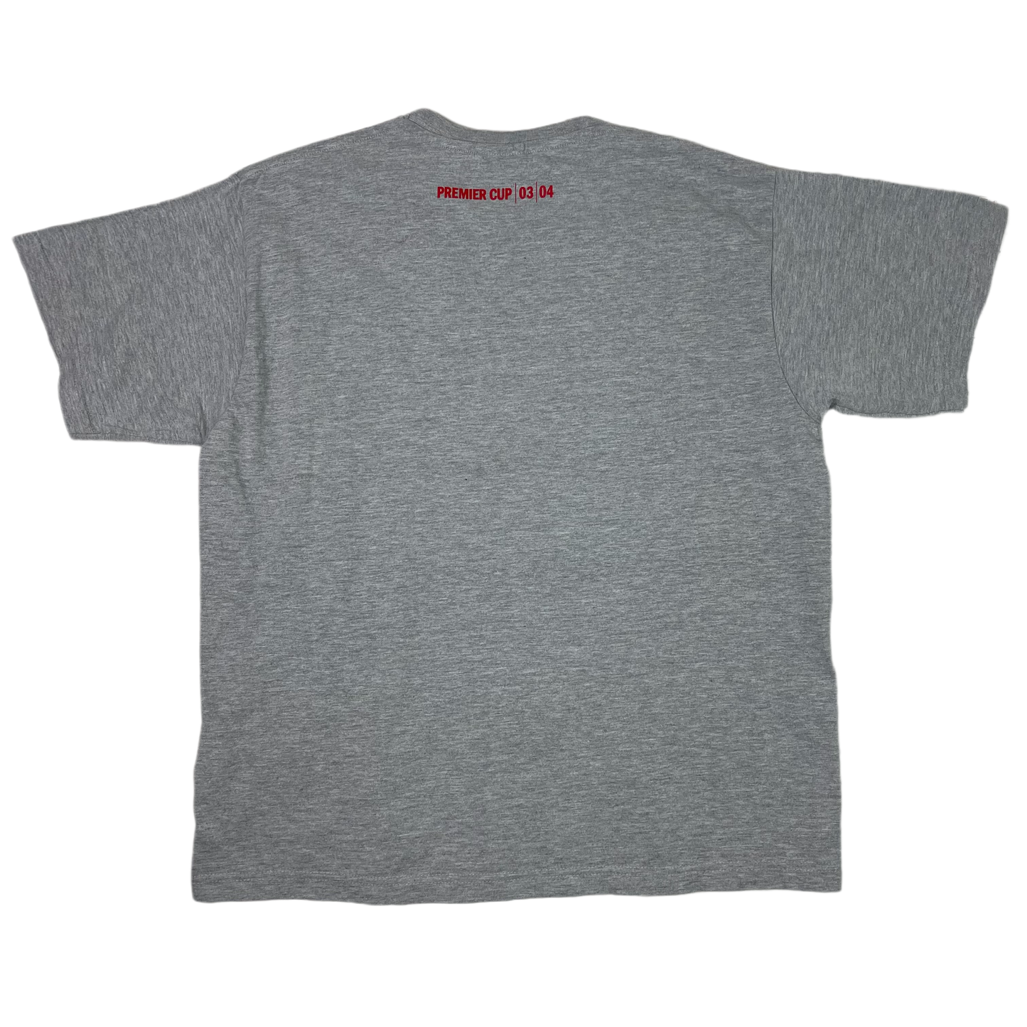 Vintage Grey Nike Spain Premier Cup T-Shirt 2003/2004 - L