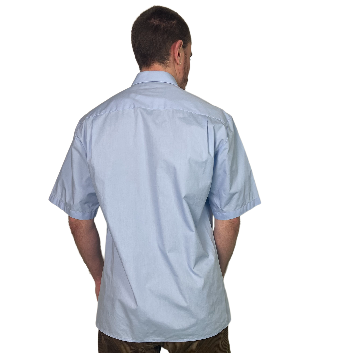 Vintage Blue Shortsleeve Shirt 00s - L
