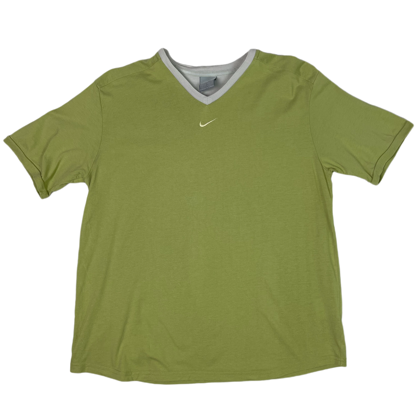 Vintage Green Nike T-Shirt 2000s - XL