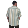 Vintage Striped Shortsleeves Shirt 90s - LXL