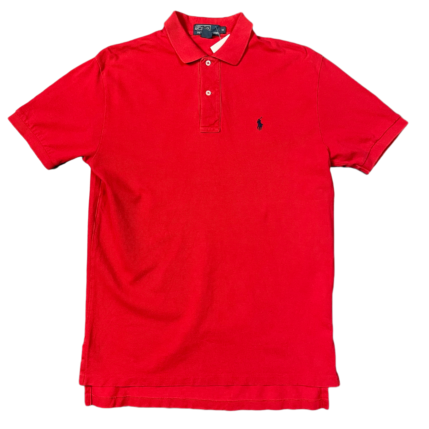 Vintage Red Polo Ralph Lauren Polo-Shirt 90s - M