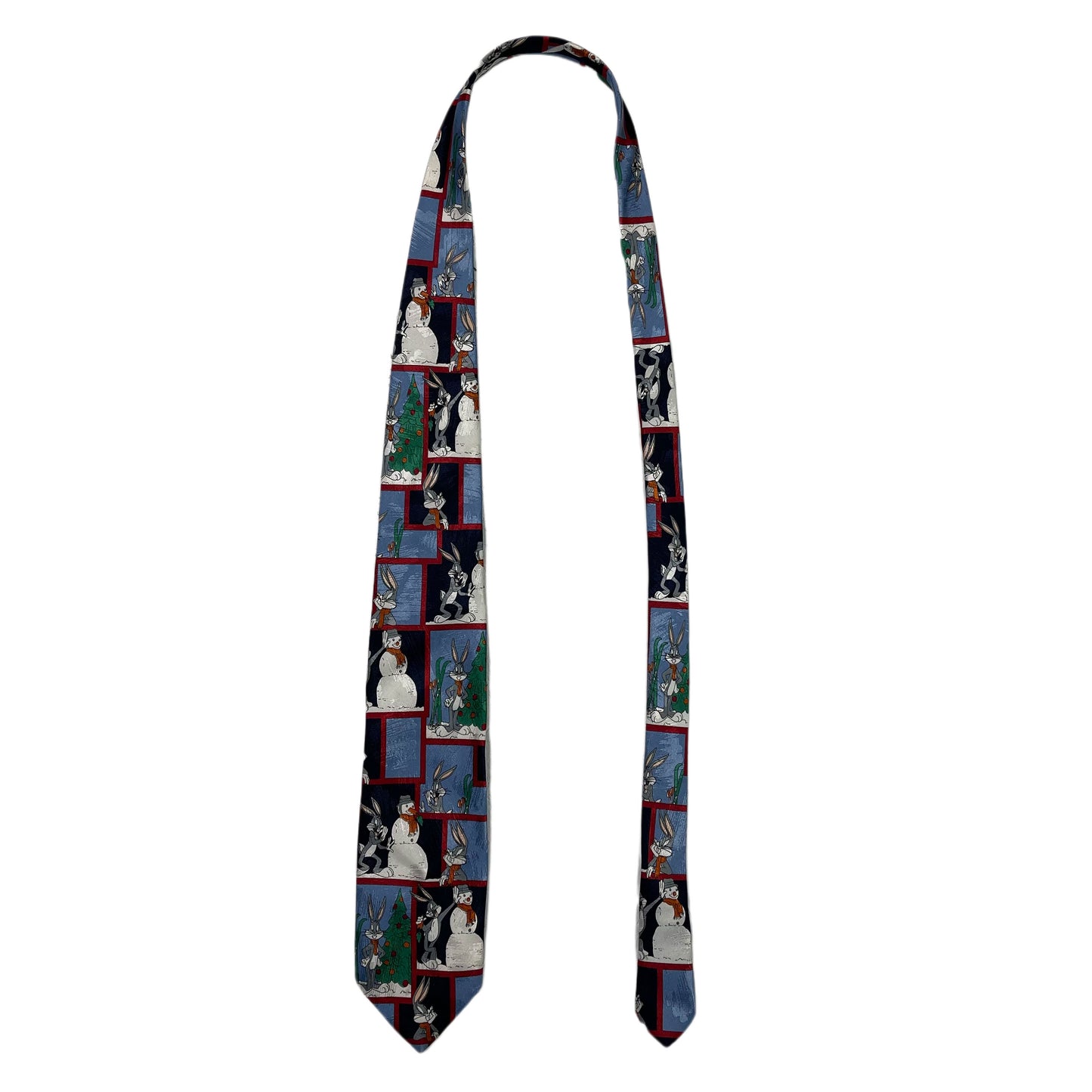 Vintage Bucks Bunny Winter Tie 90s