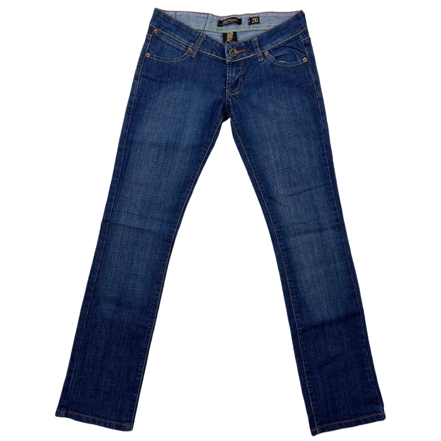 Blue Ed Hardy Jeans Pants - W26 XS