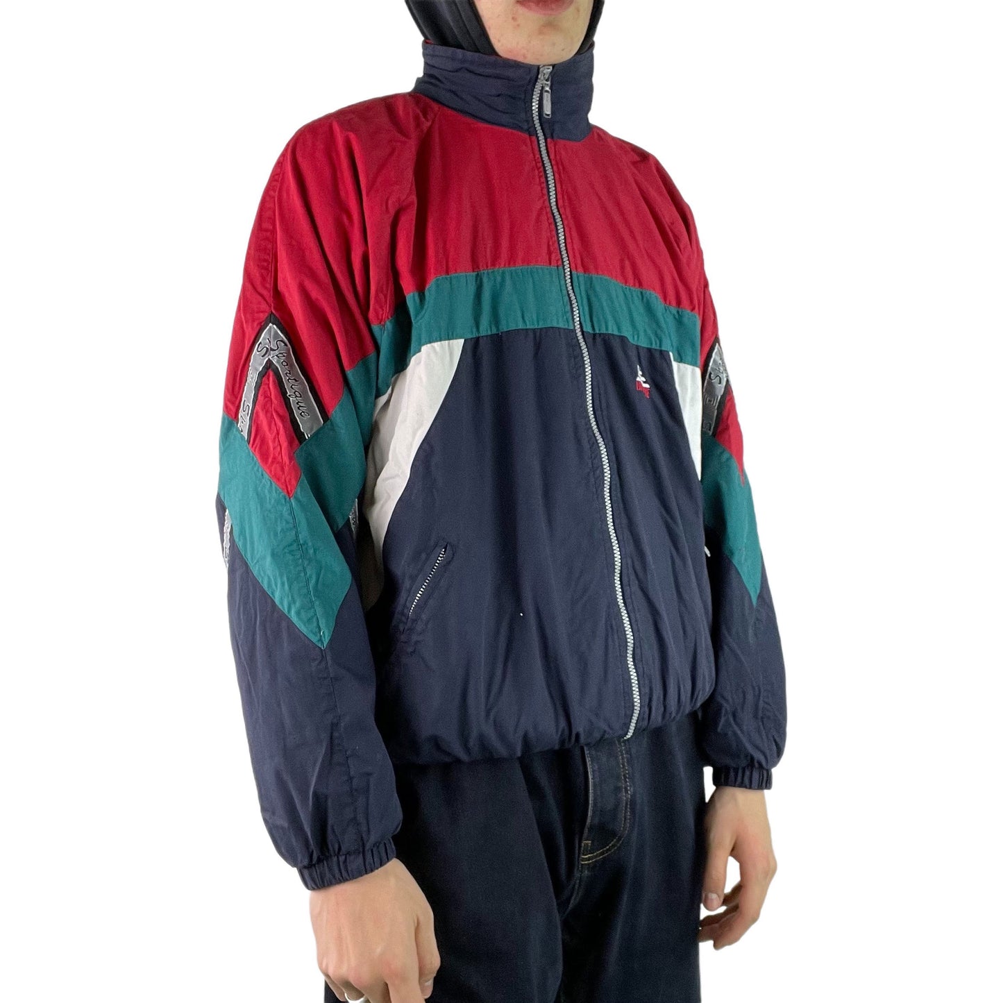 Vintage Red Track Jacket - XL