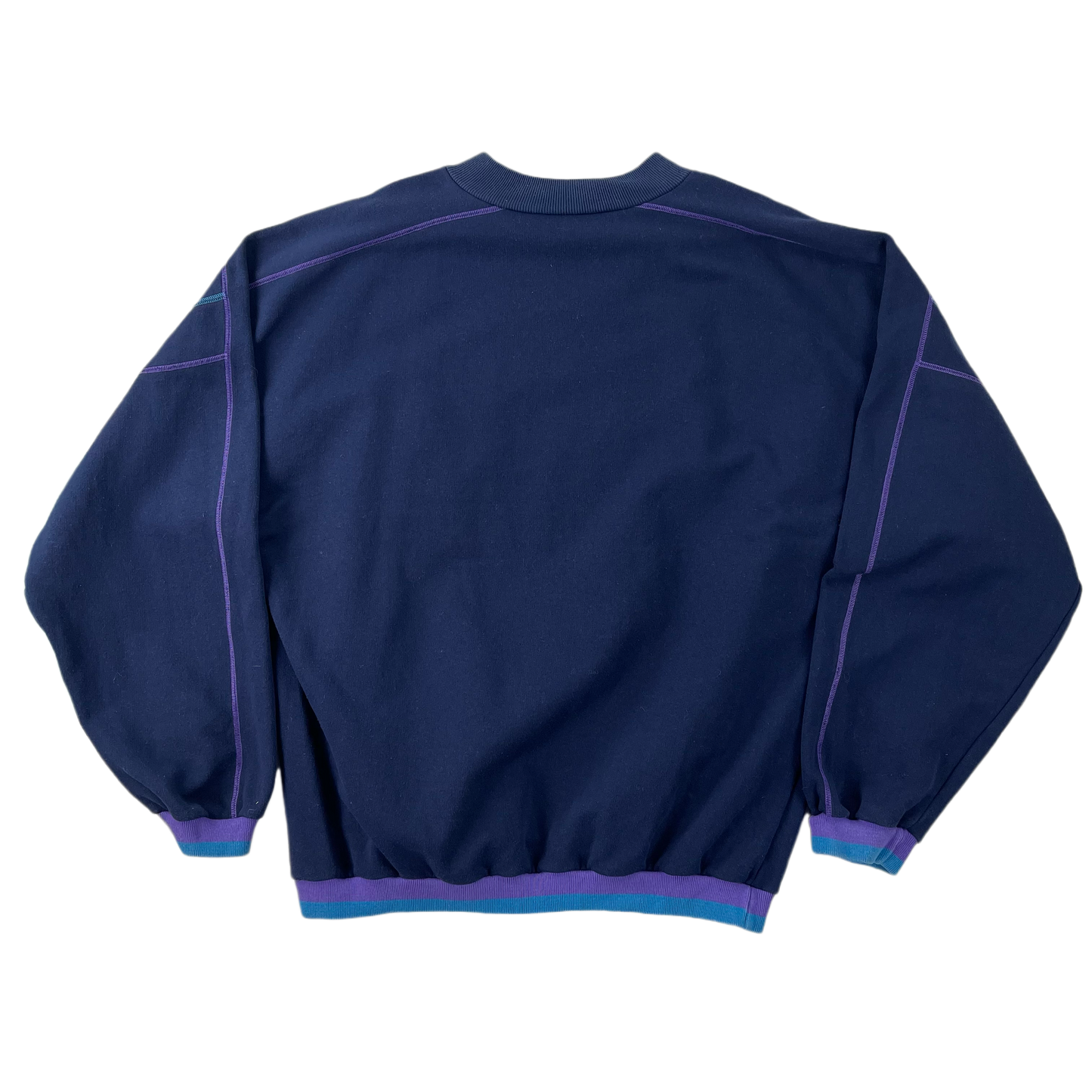 Vintage Navy Adidas Sweatshirt 90s - XL/XXL