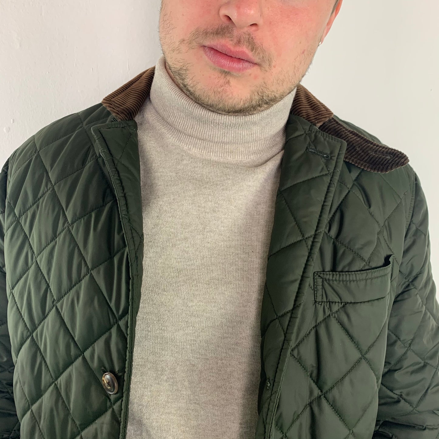 Vintage Olive Green Polo Ralph Lauren Jacket 90s - M