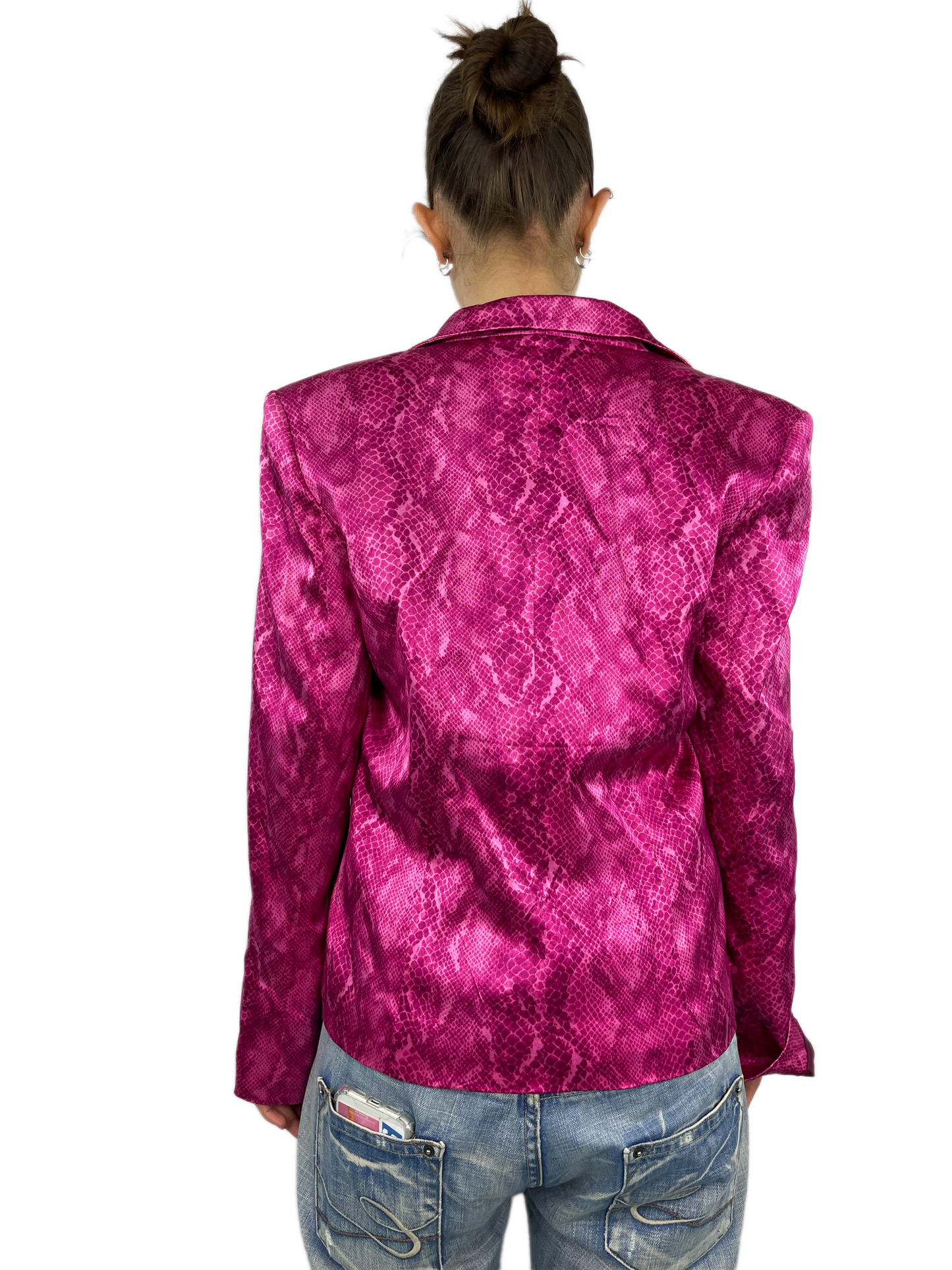 Vintage Pink Blazer - M