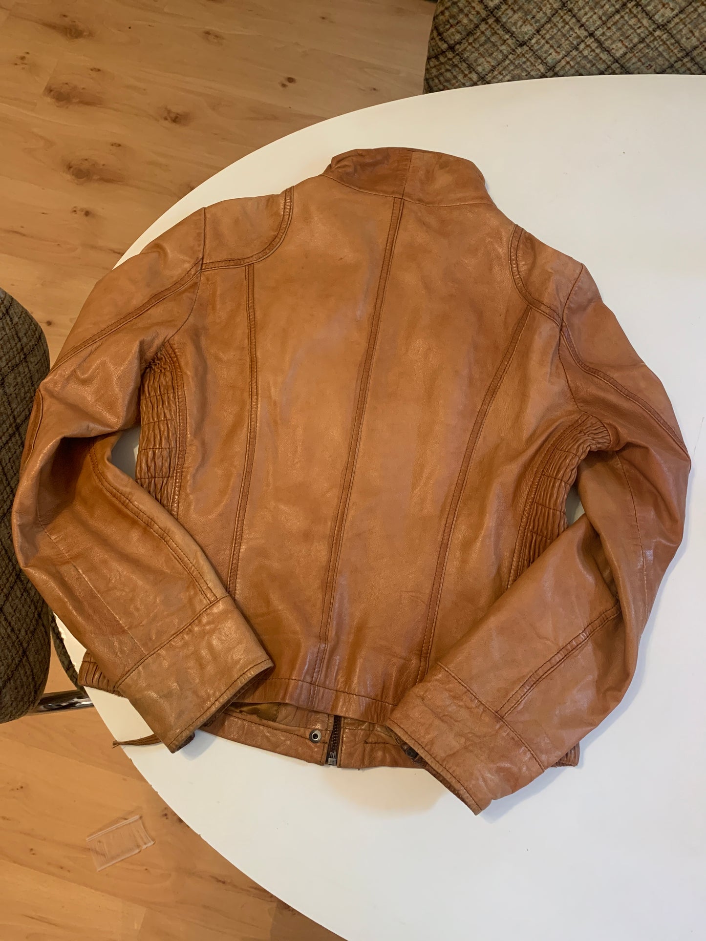 Gypsi braune Lederjacke M