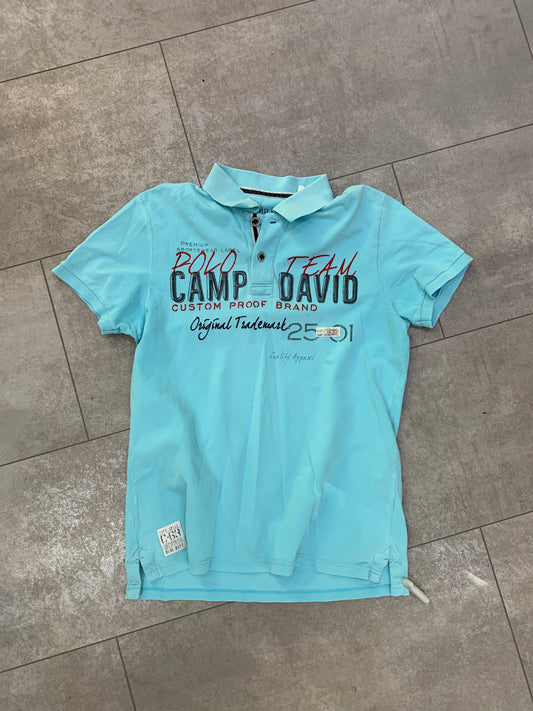 Camp David Polo Türkis M/L