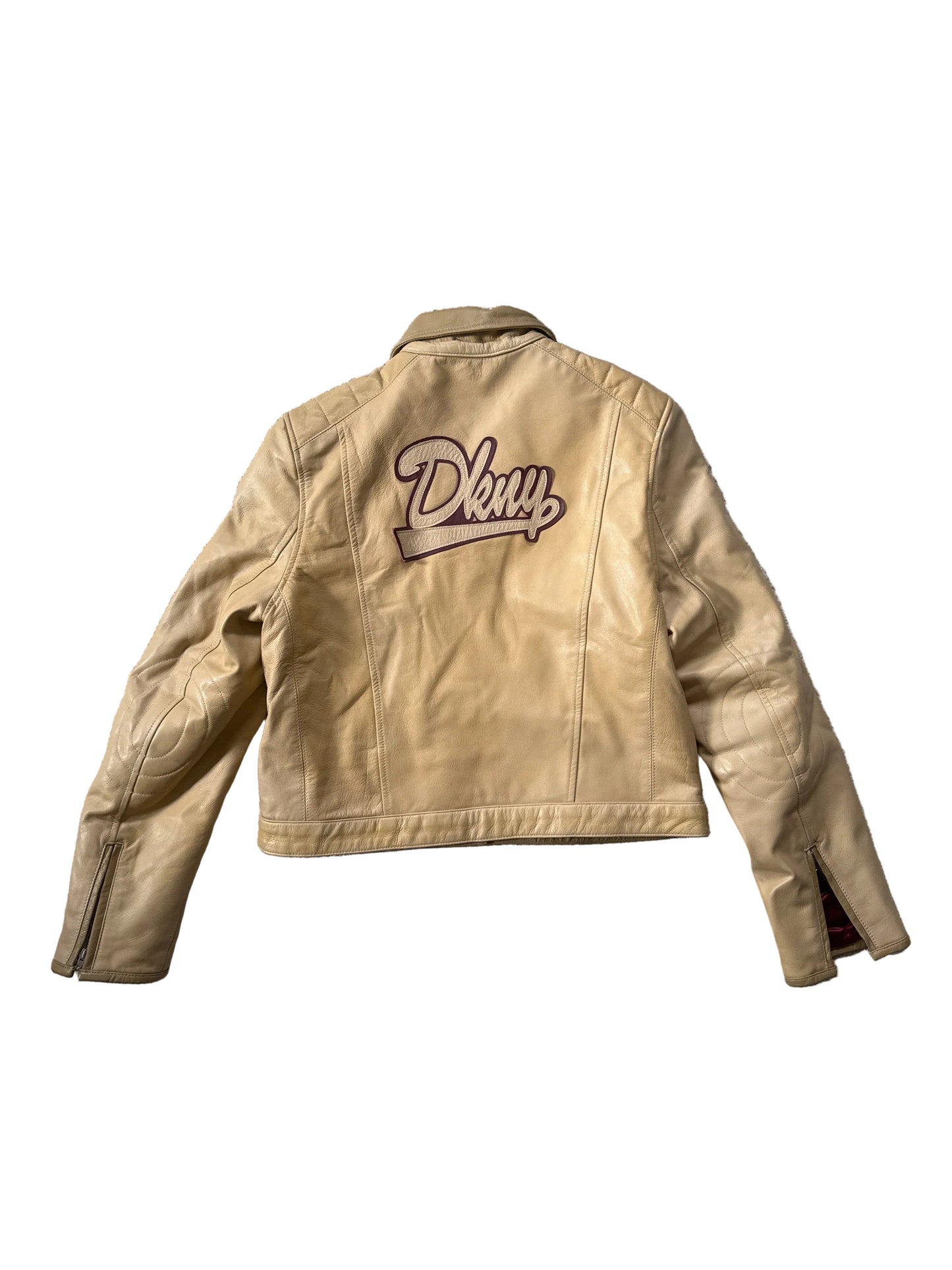 Vintage DKNY Lederjacke S