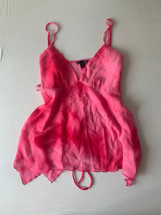 Pink Glitzer Top M/L