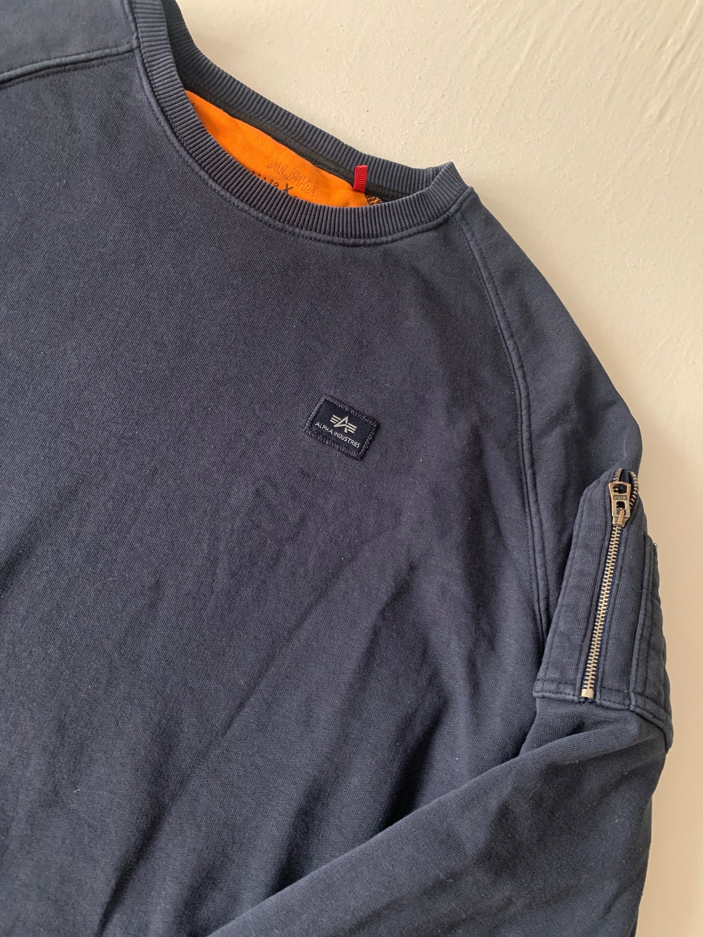 Navy Alpha Crewneck M/L
