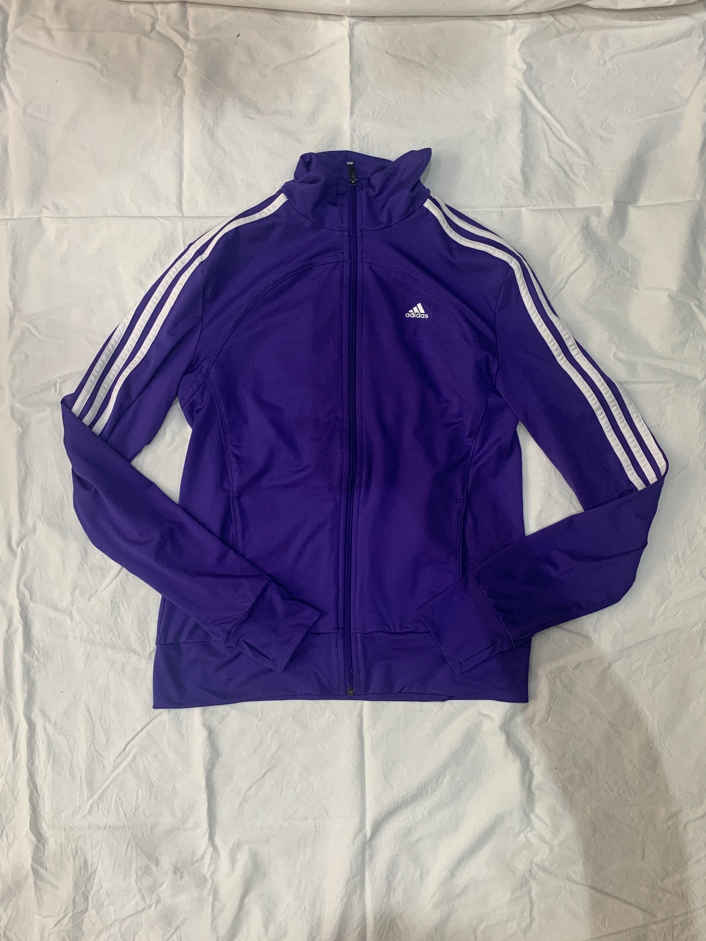 Lila Adidas Trainingsjacke S