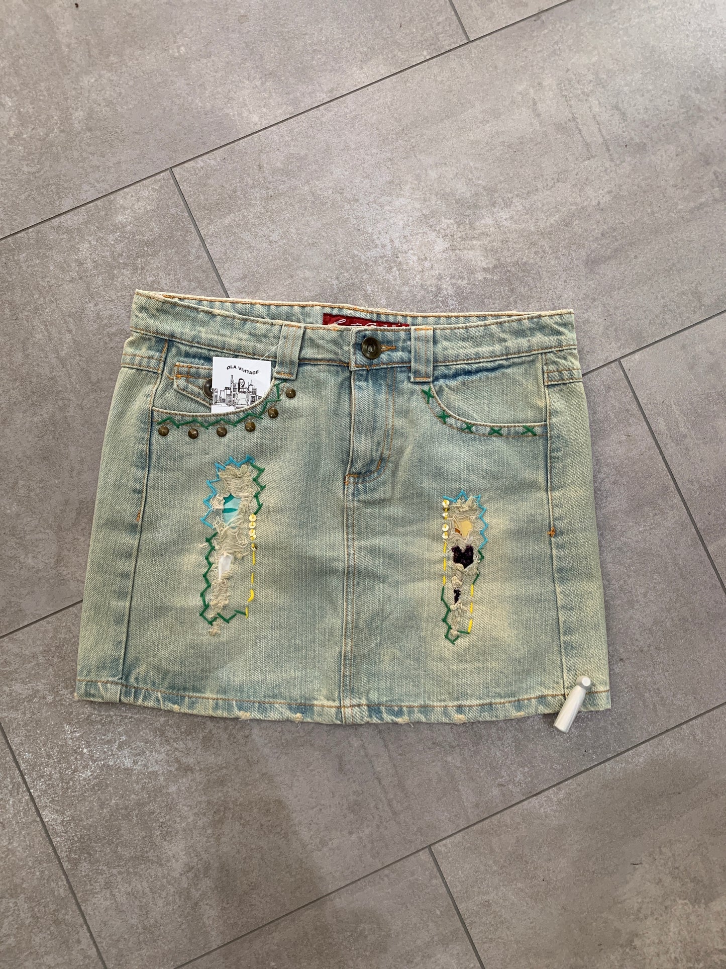 Last Girl Y2K Jeansrock S/M