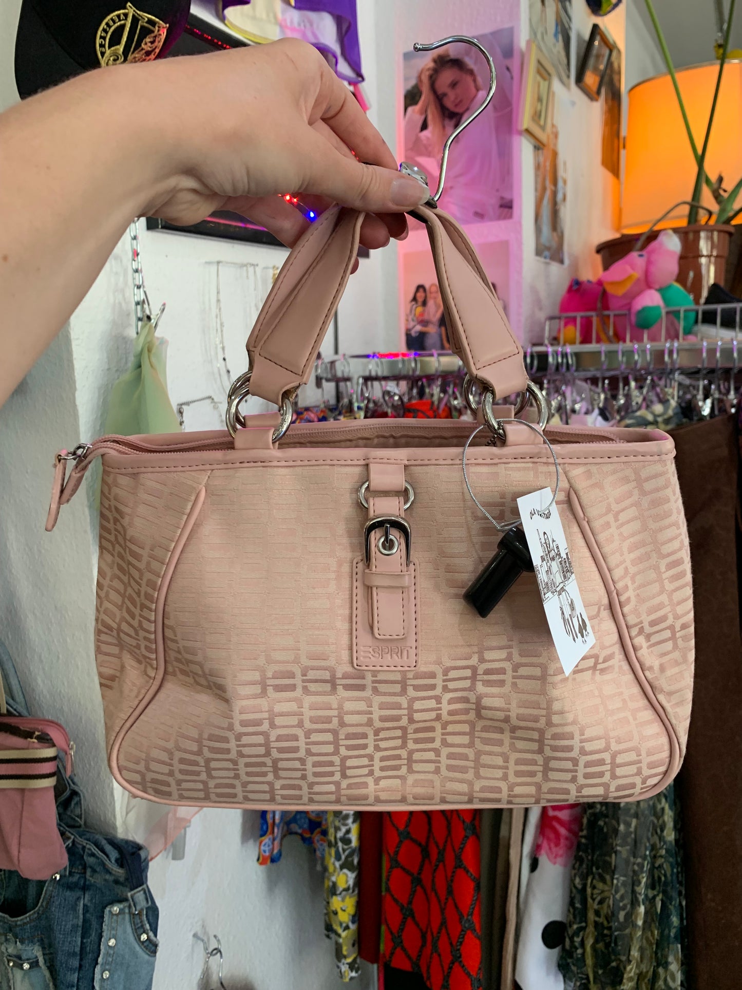 Y2K Rosa Esprit Tasche