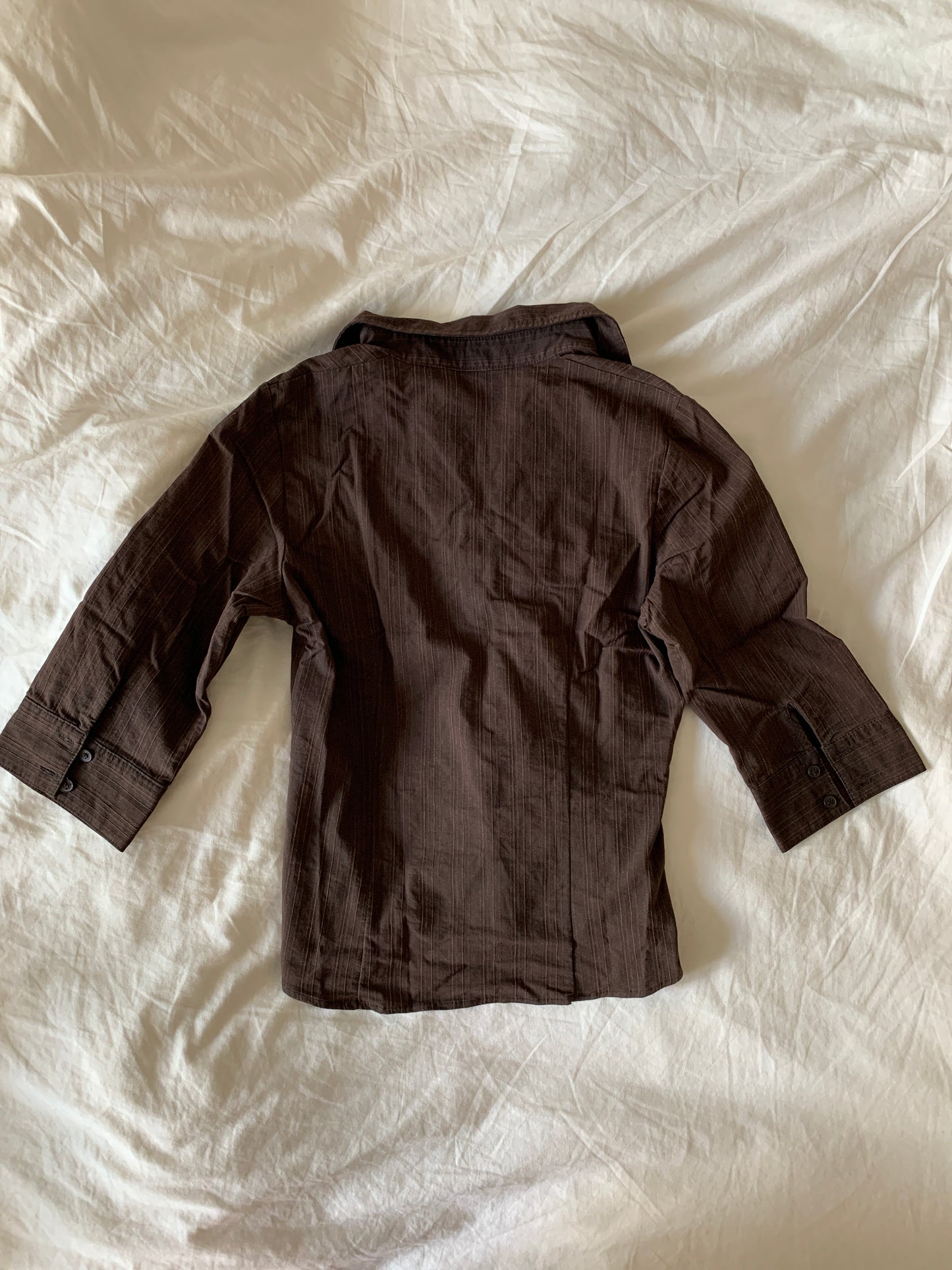 Braune Korsett Bluse S