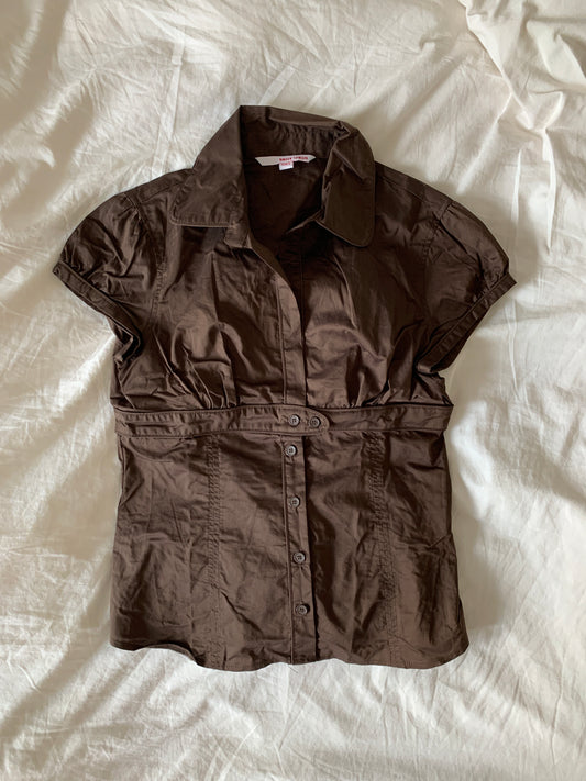 Braune Bluse S/M