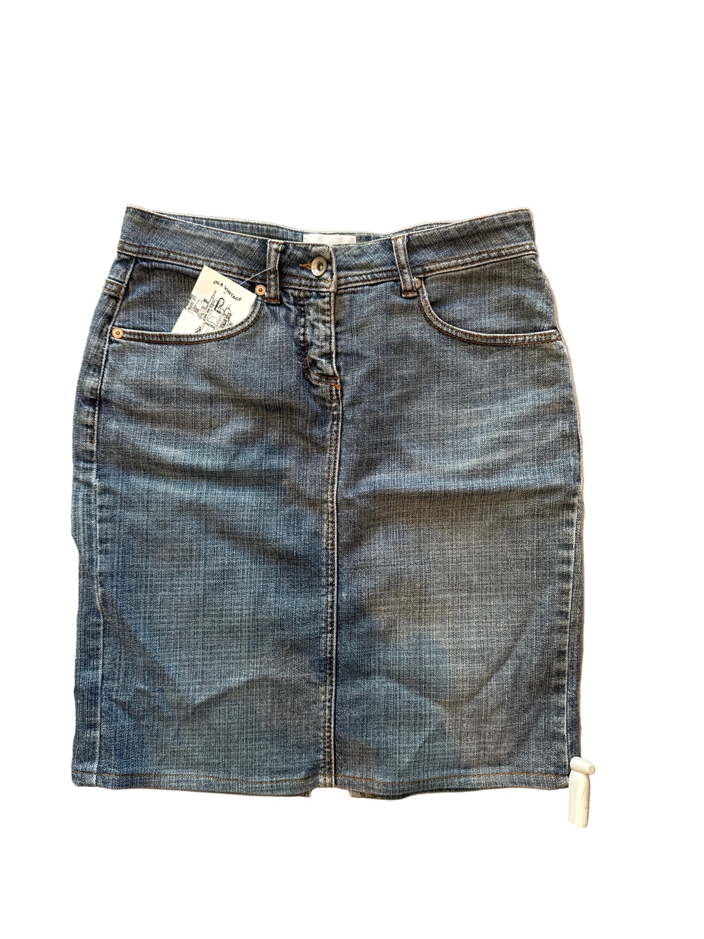 Jeansrock mit Schlitz S