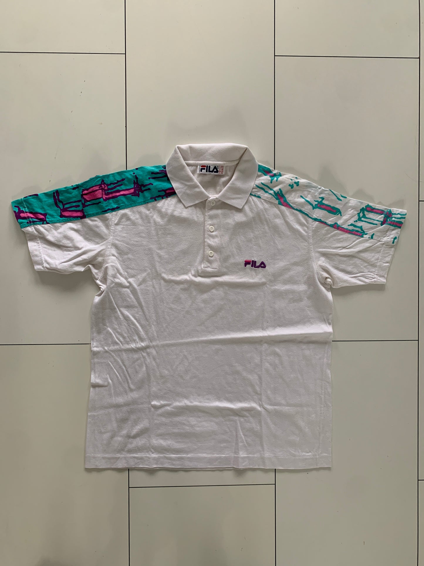 Vintage Fila Tennis Polo M