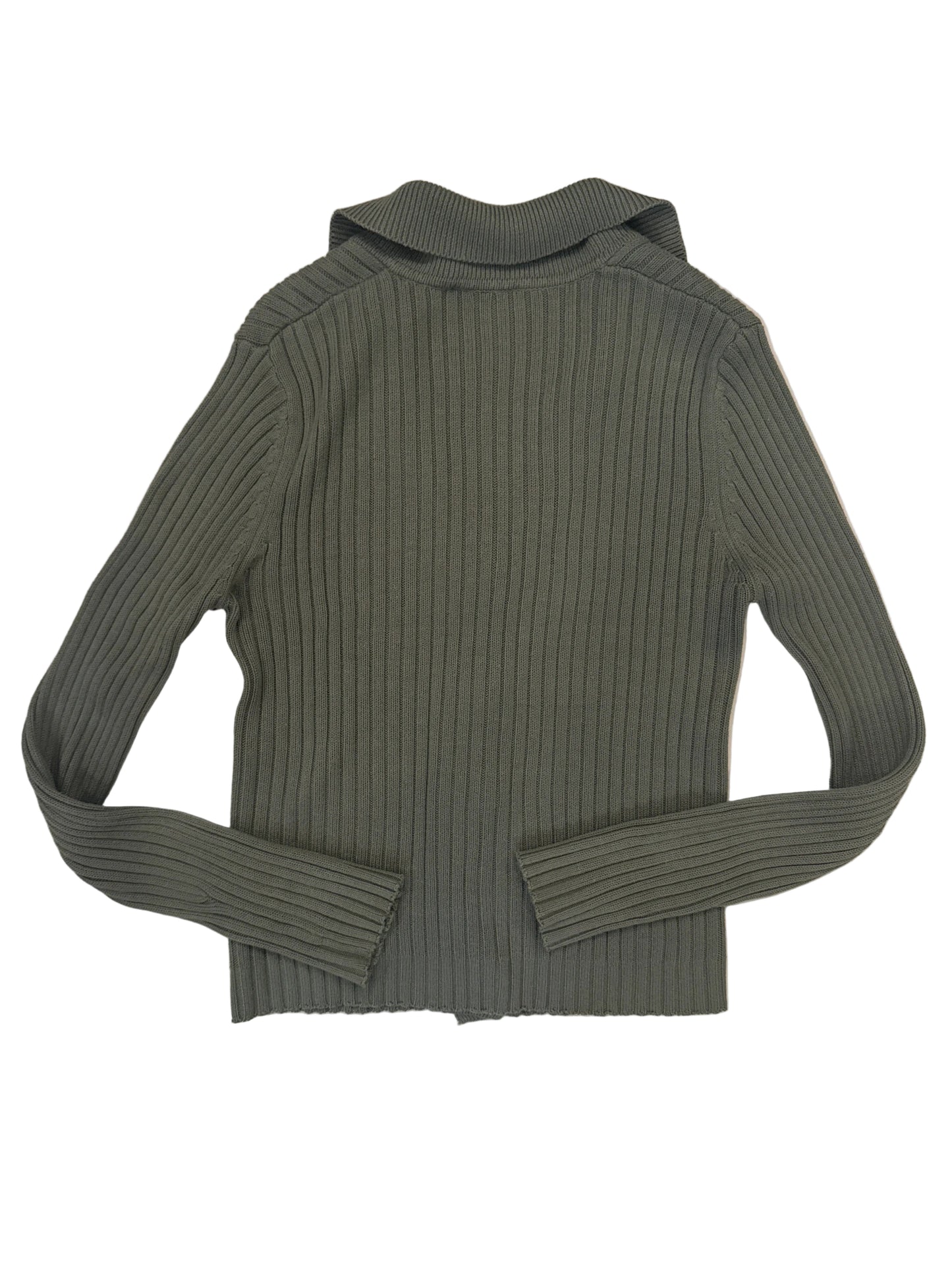 Vintage Strickjacke olive M
