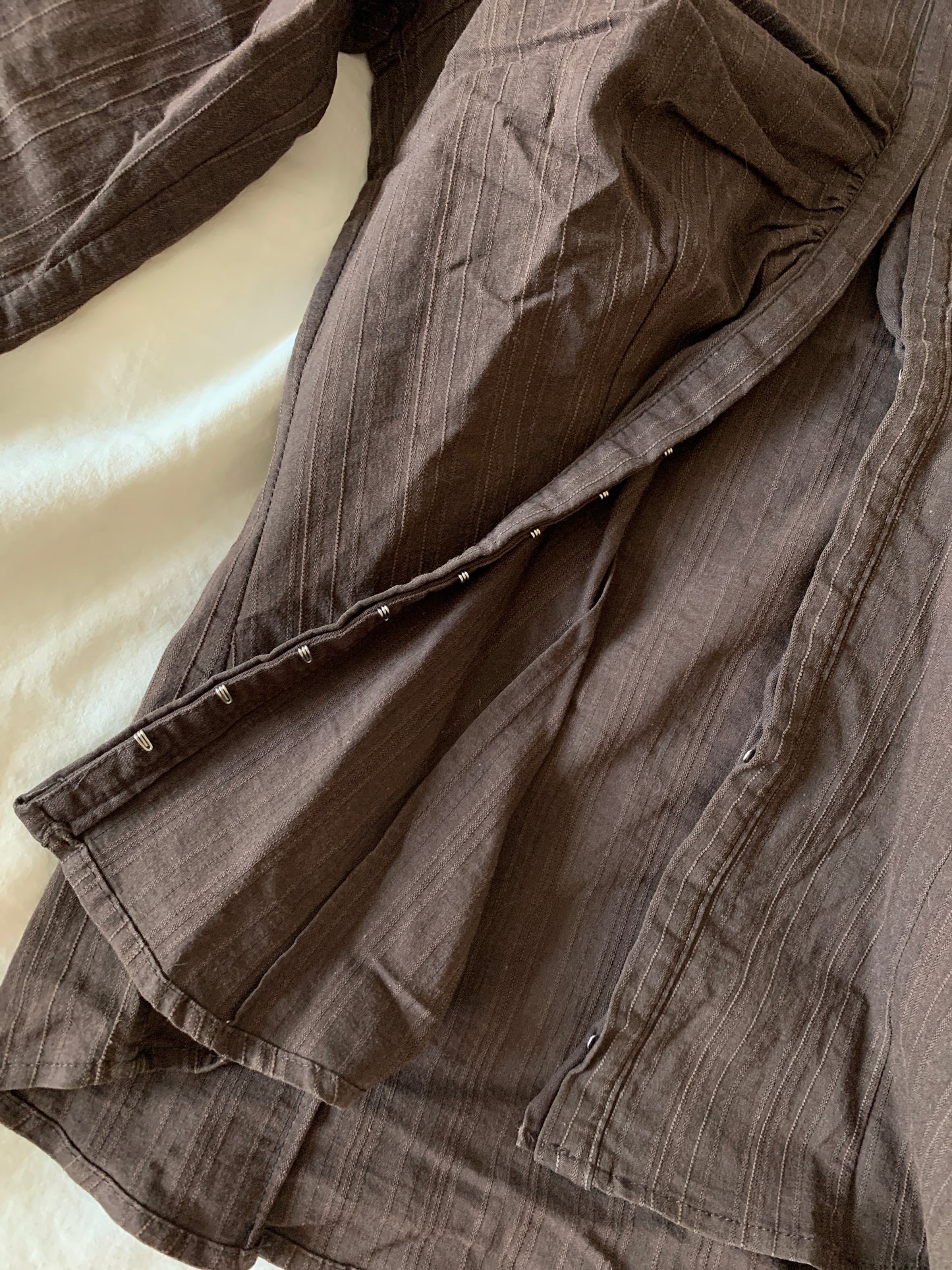 Braune Korsett Bluse S