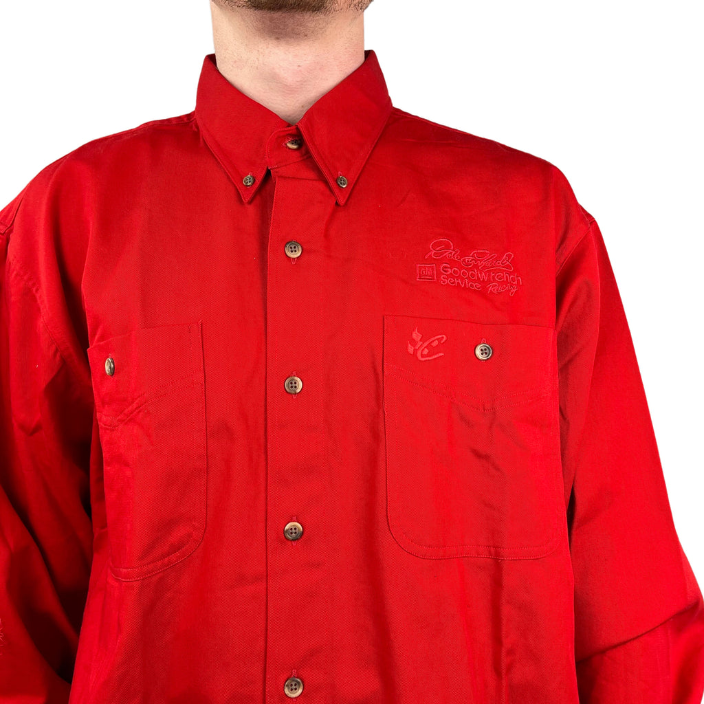 Vintage Red Dale Earhardt Shirt Longsleeve 90s - XL/XXL