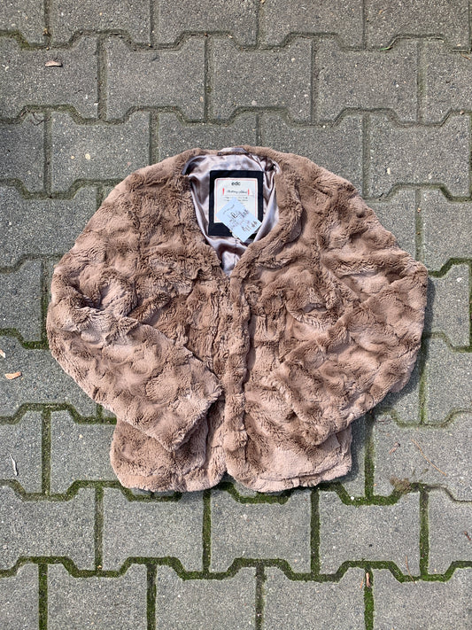 Braune Esprit  Teddyjacke M