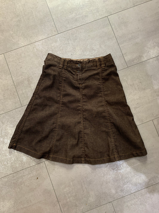 Brauner Esprit Cord Rock S