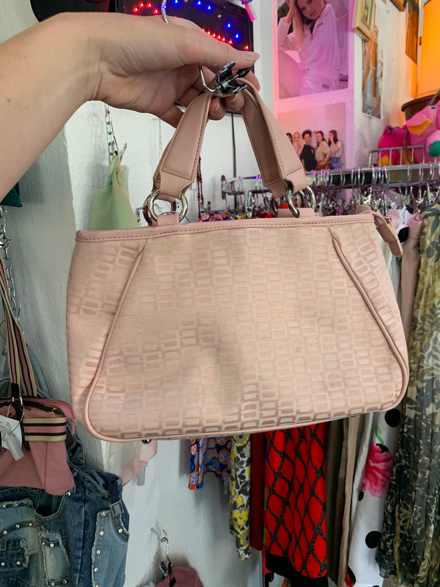 Y2K Rosa Esprit Tasche