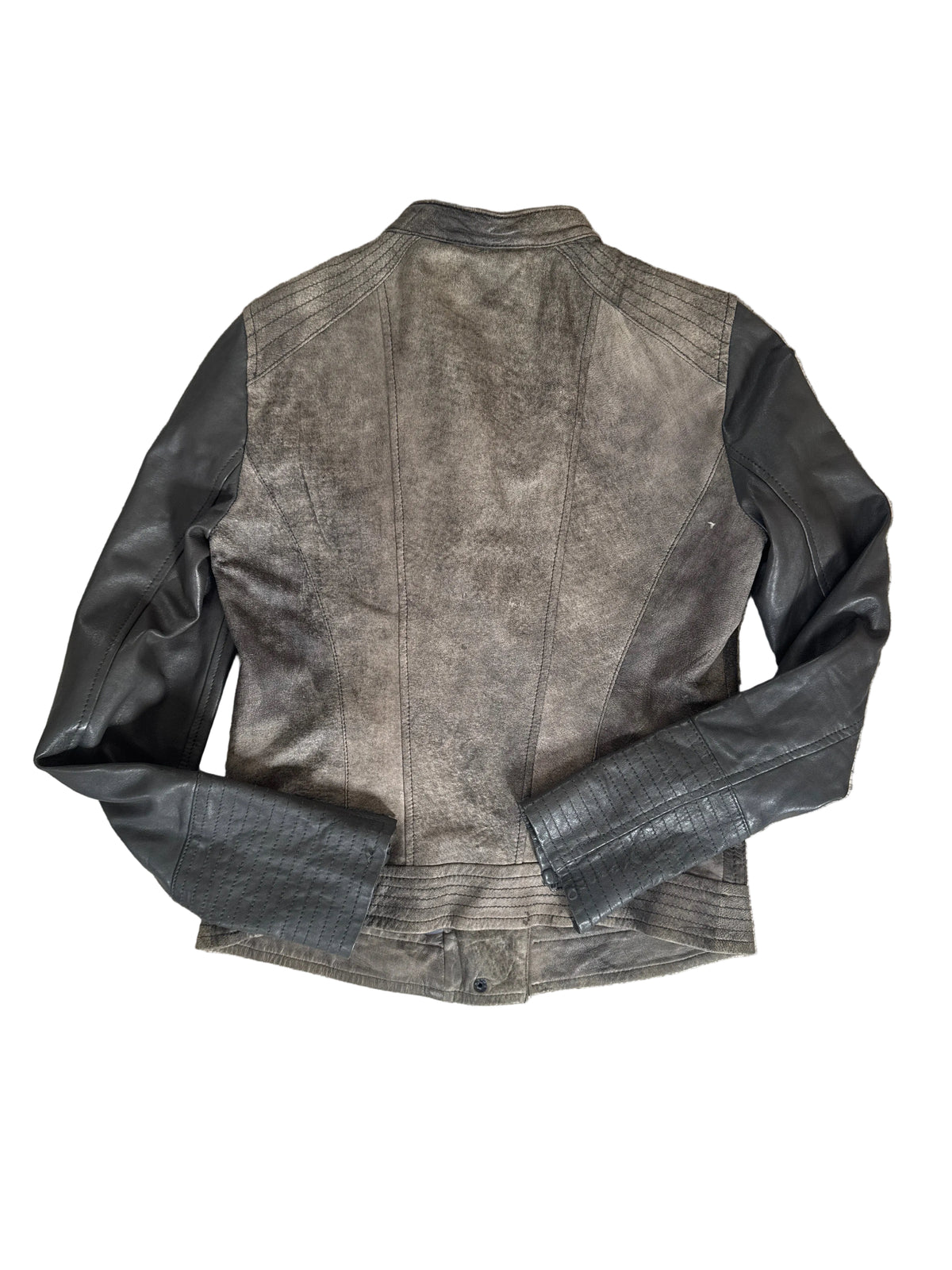 Lederjacke Armani grau M